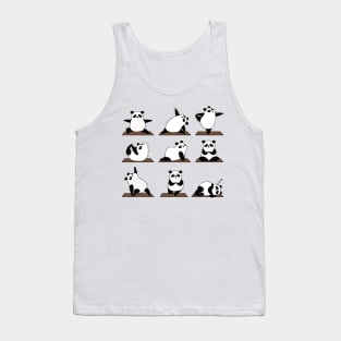 Panda yoga Tank Top